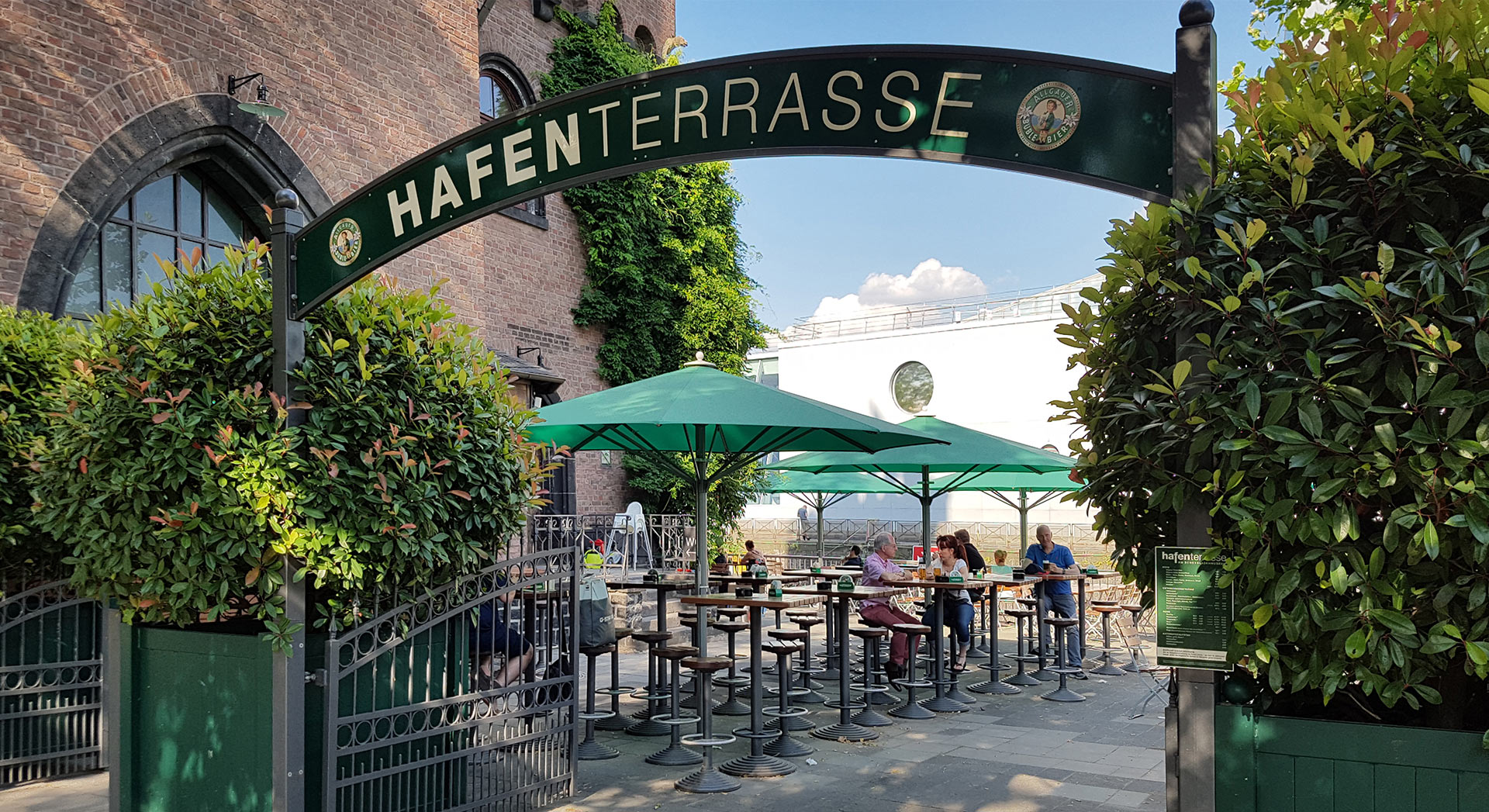 Jobs in der Hafenterrasse / Biergarten in Köln am Schokoladenmuseum